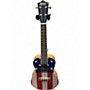 Used Mitchell STARS & STRIPES CONCERT UKULELE Red White and Blue Ukulele Red White and Blue
