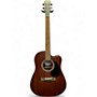 Used Mitchell T231CE Mahogany Acoustic Electric Guitar Mahogany