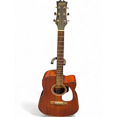 Used Mitchell T231CE Natural Acoustic Electric Guitar