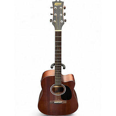 Used Mitchell T231CE Natural Acoustic Electric Guitar