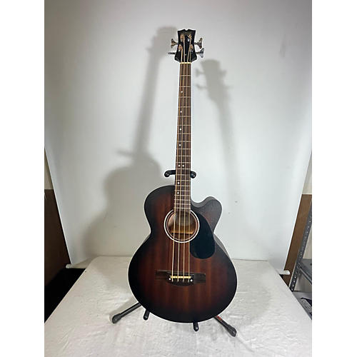 Mitchell Used Mitchell T239B-CE Edge Burst Acoustic Bass Guitar Edge Burst