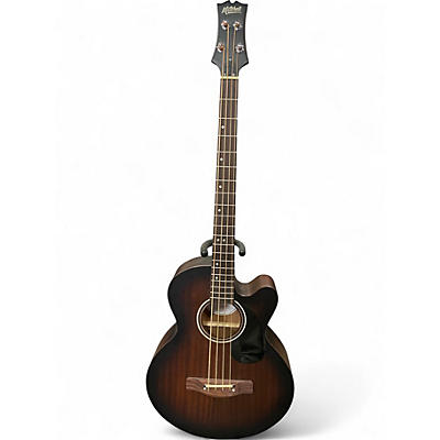 Used Mitchell T239BCE 2 Tone Sunburst Acoustic Bass Guitar