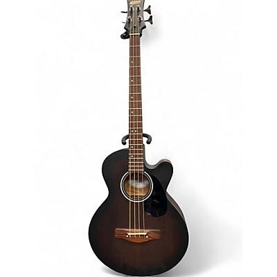 Used Mitchell T239BCE BST 2 Tone Sunburst Acoustic Bass Guitar