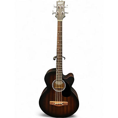 Used Mitchell T239BCE-BST 2 Tone Sunburst Acoustic Bass Guitar