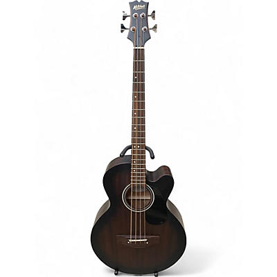 Used Mitchell T239BCE-BST Brown Acoustic Bass Guitar
