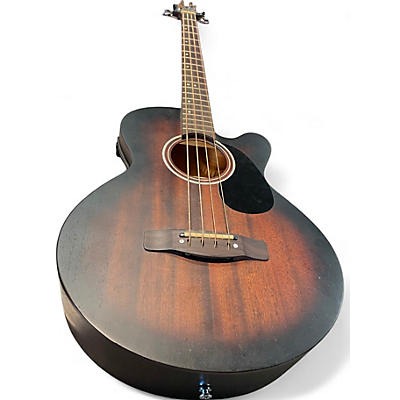 Used Mitchell T239BCE-BST Brown Acoustic Bass Guitar