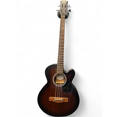 Used Mitchell T239BCE-BST Brown Acoustic Bass Guitar