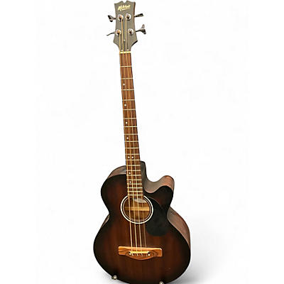 Used Mitchell T239BCE-BST Mini Jumbo Mahogany Acoustic Bass Guitar