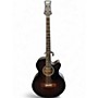 Used Mitchell T239BCE Brown Edge Burst Acoustic Bass Guitar Brown Edge Burst