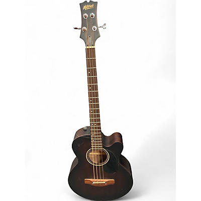 Used Mitchell T239BCE Walnut Acoustic Bass Guitar