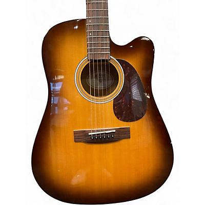 Used Mitchell T311CE 2 Color Sunburst Acoustic Electric Guitar