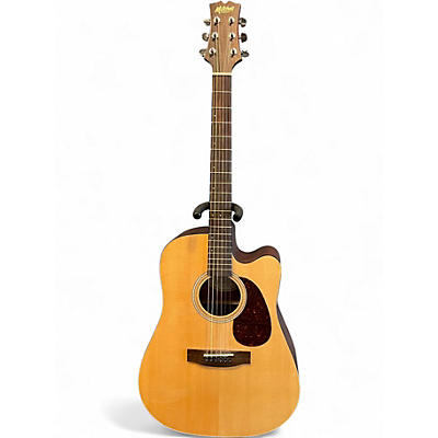 Used Mitchell T311CE Natural Acoustic Electric Guitar