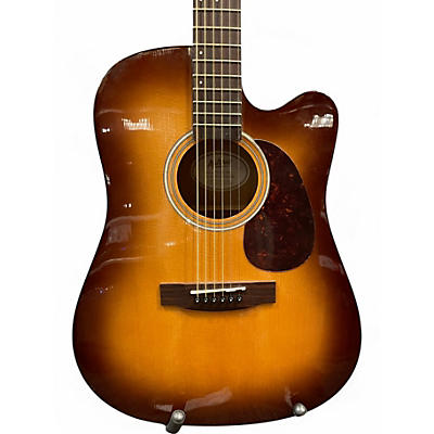 Used Mitchell T311CEBST 2 Tone Sunburst Acoustic Electric Guitar