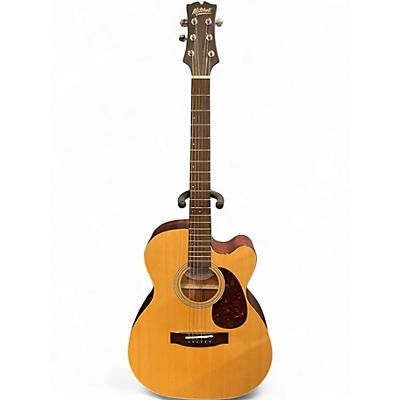 Used Mitchell T313CE Natural Acoustic Electric Guitar
