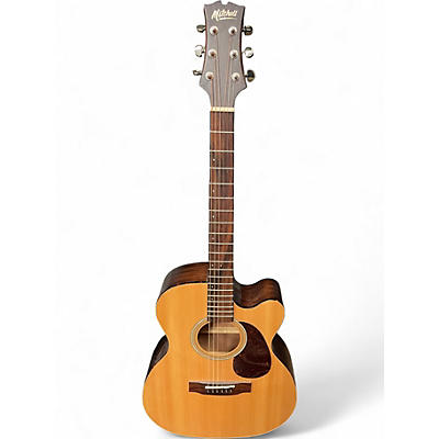 Used Mitchell T313CE Natural Acoustic Electric Guitar