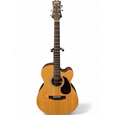 Used Mitchell T313CE Natural Acoustic Electric Guitar