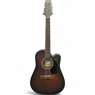 Used Mitchell T331-TCE Edge Burst 12 String Acoustic Electric Guitar