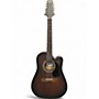Used Mitchell T331-TCE Edge Burst 12 String Acoustic Electric Guitar Edge Burst