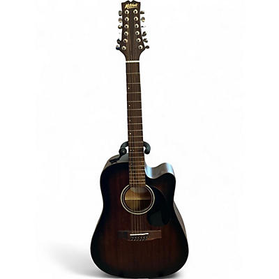 Used Mitchell T331TCE 2 Color Sunburst 12 String Acoustic Electric Guitar