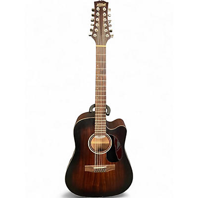 Used Mitchell T331TCE-BST EDGE BURST 12 String Acoustic Electric Guitar