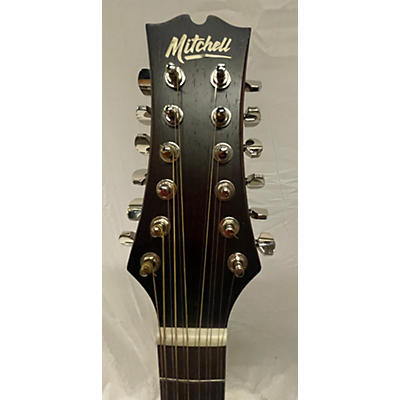 Mitchell Used Mitchell T331TCE-BST Edge Burst 12 String Acoustic Electric Guitar