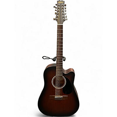 Used Mitchell T331TCE-BST Edge Burst 12 String Acoustic Electric Guitar