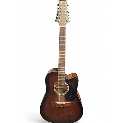 Used Mitchell T331TCE Brown 12 String Acoustic Electric Guitar