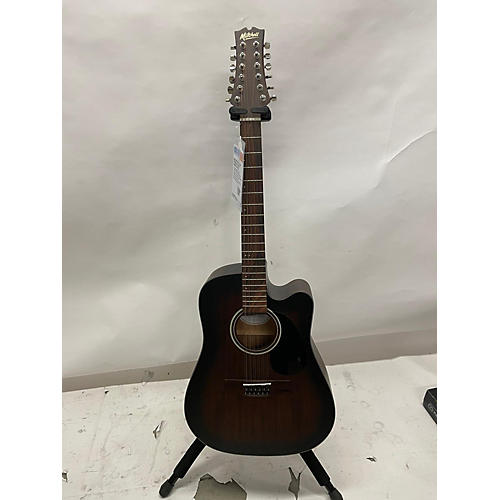 Mitchell Used Mitchell T331TCE Natural 12 String Acoustic Guitar Natural