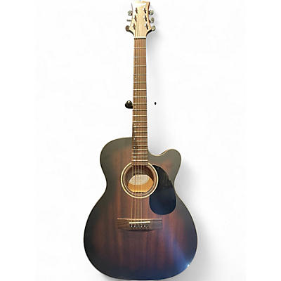 Used Mitchell T333CE-BST Edge Burst Acoustic Electric Guitar