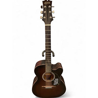 Used Mitchell T333CE-BST Mahogany Acoustic Electric Guitar