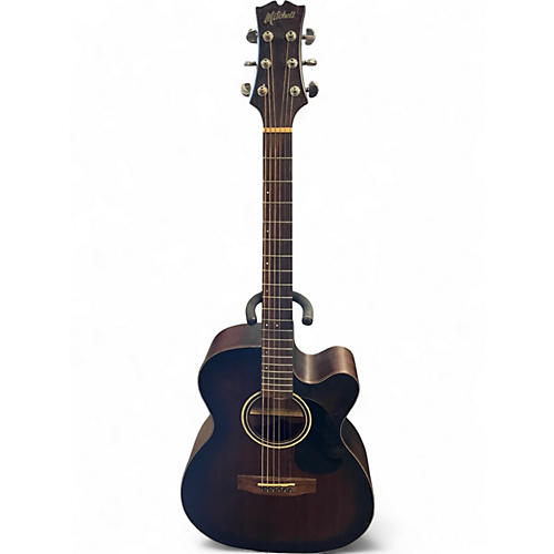 Used Mitchell T333CE-BST Mahogany Acoustic Electric Guitar Mahogany
