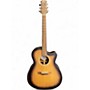 Used Mitchell T413CE-BST Terra Series Auditorium Edge Burst Acoustic Electric Guitar Edge Burst