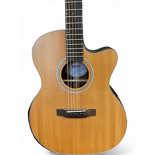 Used Mitchell T413CE Natural Acoustic Electric Guitar Natural
