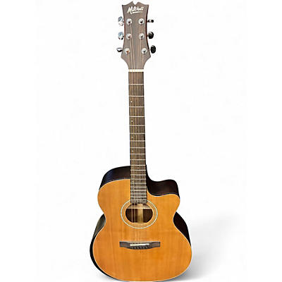 Used Mitchell T413CE Natural Acoustic Electric Guitar
