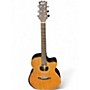 Used Mitchell T413CE Natural Acoustic Electric Guitar Natural