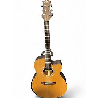 Used Mitchell T413CE Natural Acoustic Electric Guitar
