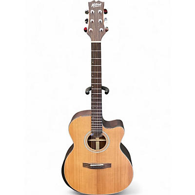 Used Mitchell T413CE Natural Acoustic Guitar