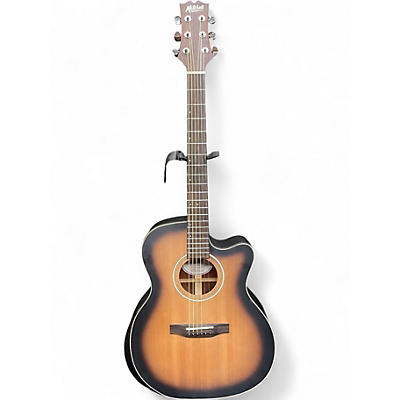Used Mitchell T413CEBST 2 Color Sunburst Acoustic Electric Guitar