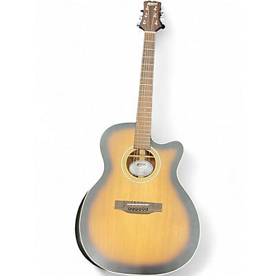 Used Mitchell T413CEBST 2 Tone Sunburst Acoustic Electric Guitar