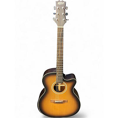 Used Mitchell T413CEBST Brown Sunburst Acoustic Electric Guitar