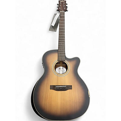 Used Mitchell T413CEBST Edge Burst Acoustic Electric Guitar