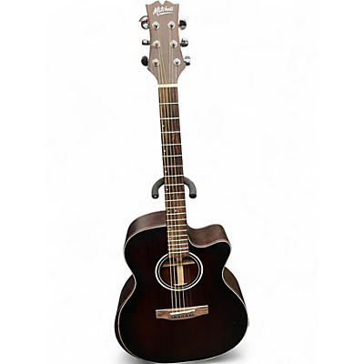 Used Mitchell T433CE BROWN EDGE BURST Acoustic Electric Guitar
