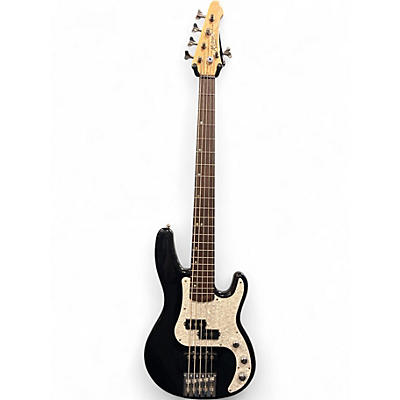 Used Mitchell TB505 5 String Black Electric Bass Guitar
