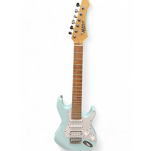 Used Mitchell TD100 Short Scale LIGHT BLUE Solid Body Electric Guitar LIGHT BLUE