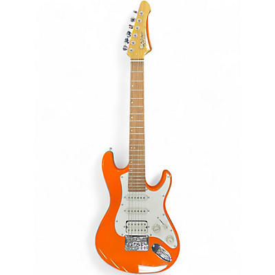 Used Mitchell TD100 Short Scale ORANGE Solid Body Electric Guitar