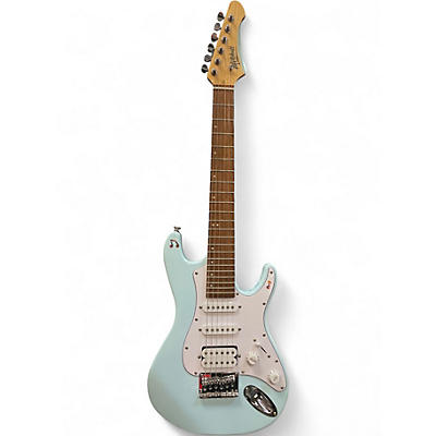 Used Mitchell TD100 Short Scale Sonic Blue Solid Body Electric Guitar