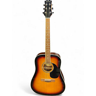 Used Mitchell d120sb 3 Color Sunburst Acoustic Guitar