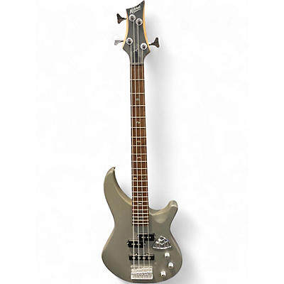 Used Mitchell mb 100 silver Electric Bass Guitar