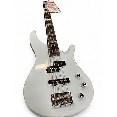 Used Mitchell mb100pb Powder Blue Electric Bass Guitar