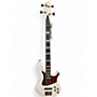 Used Mitchell mb250 Pearl White Electric Bass Guitar Pearl White